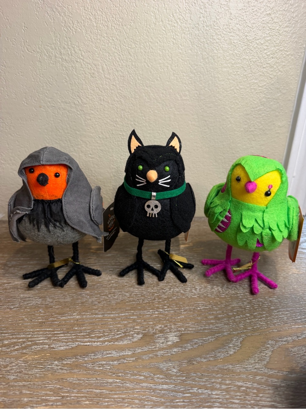 Halloween Birds from Target Hyde & Eek Featherly Friends set of 3